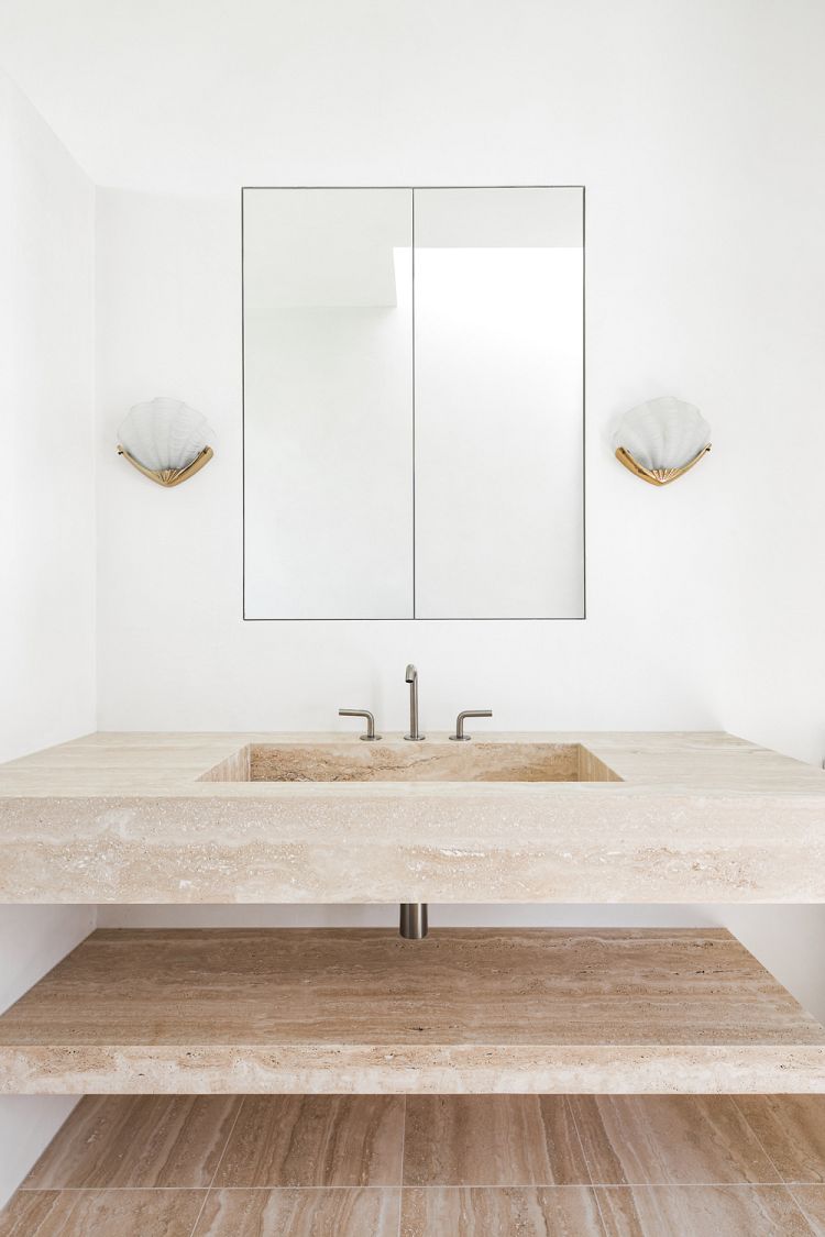 Travertine Vanity Tops & Basins