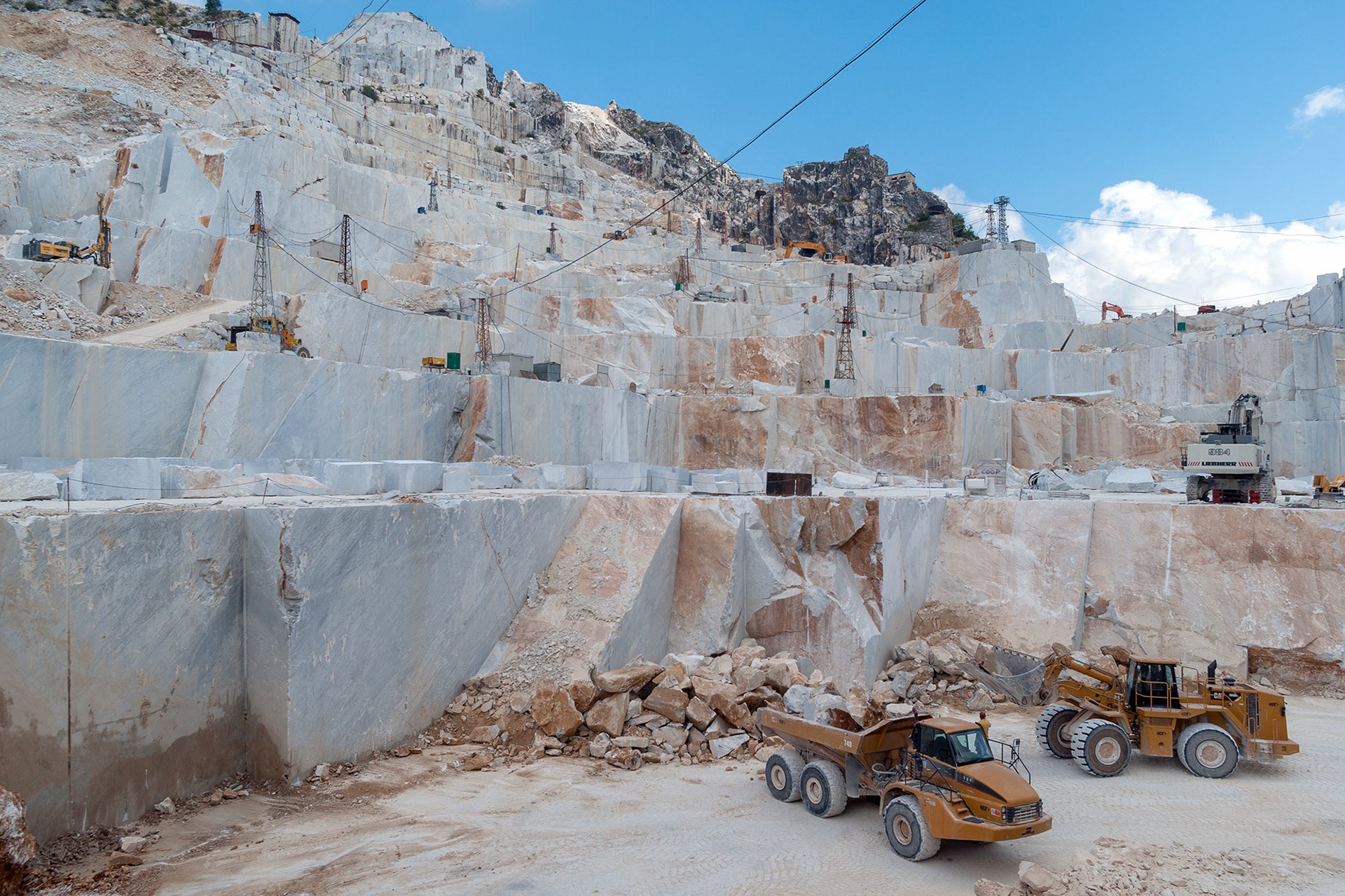 Marble Quarry Extraction