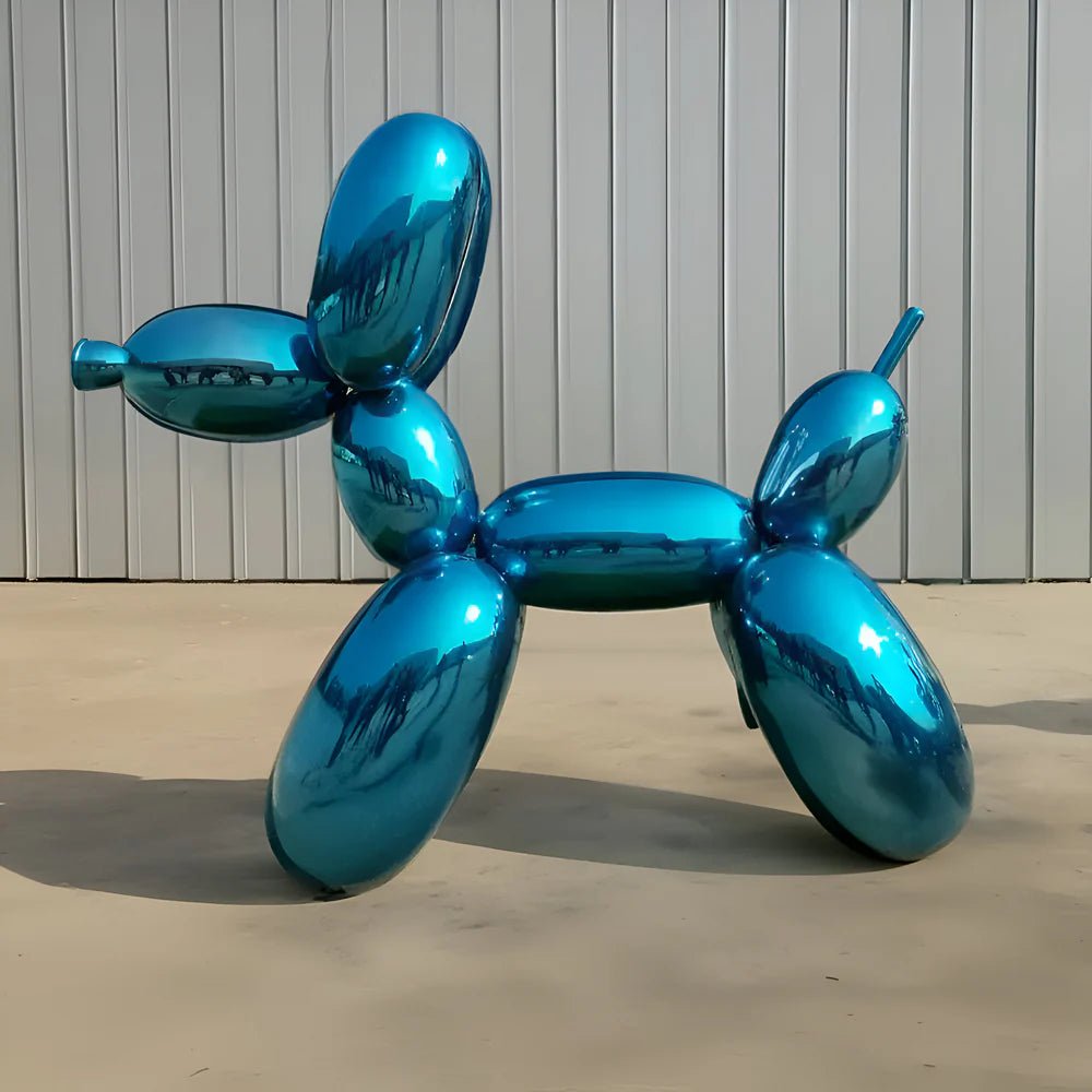Azul Blue Dog Sculpture - Elsa Home And Beauty