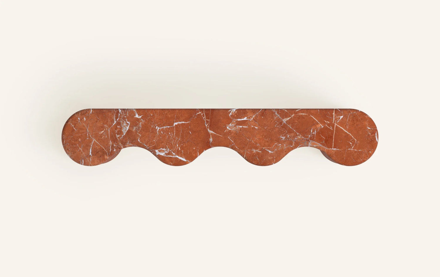 Balla Red Marble Console Table - Elsa Home And Beauty