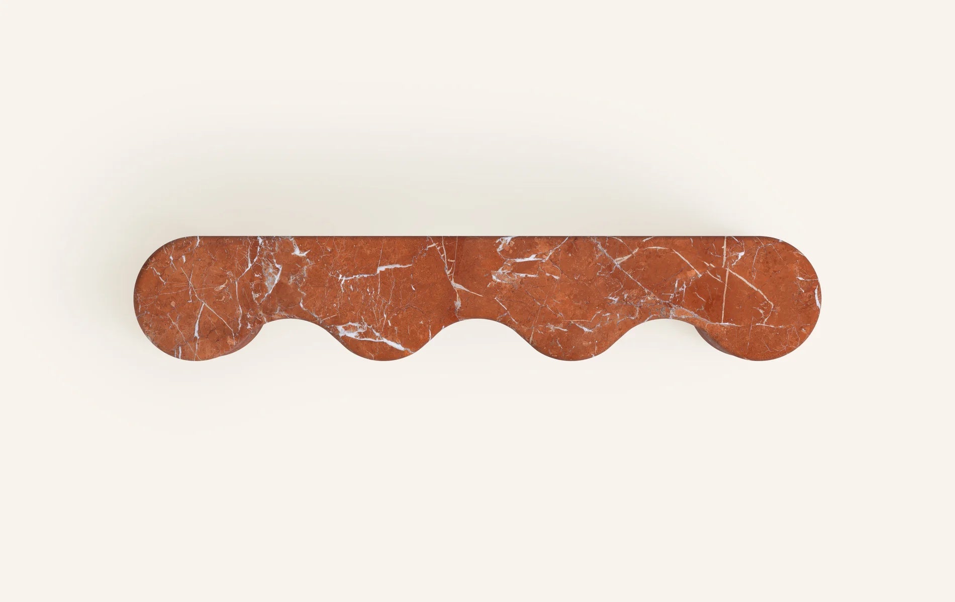 Balla Red Marble Console Table - Elsa Home And Beauty