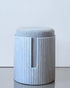 Calcite Blue Marble Stool - Elsa Home And Beauty