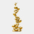 Molecular Gold & Silver Steel Outdoor Sculpture - Elsa Home And Beauty