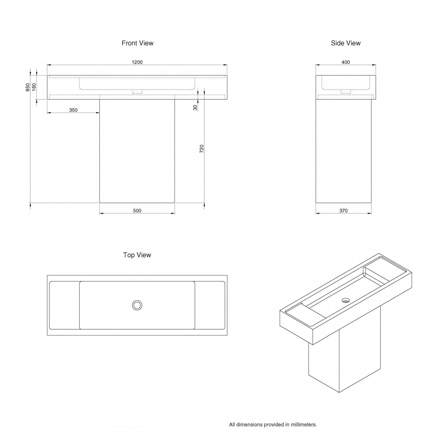 Norwegian Rose Pedestal Basin - Elsa Home And Beauty
