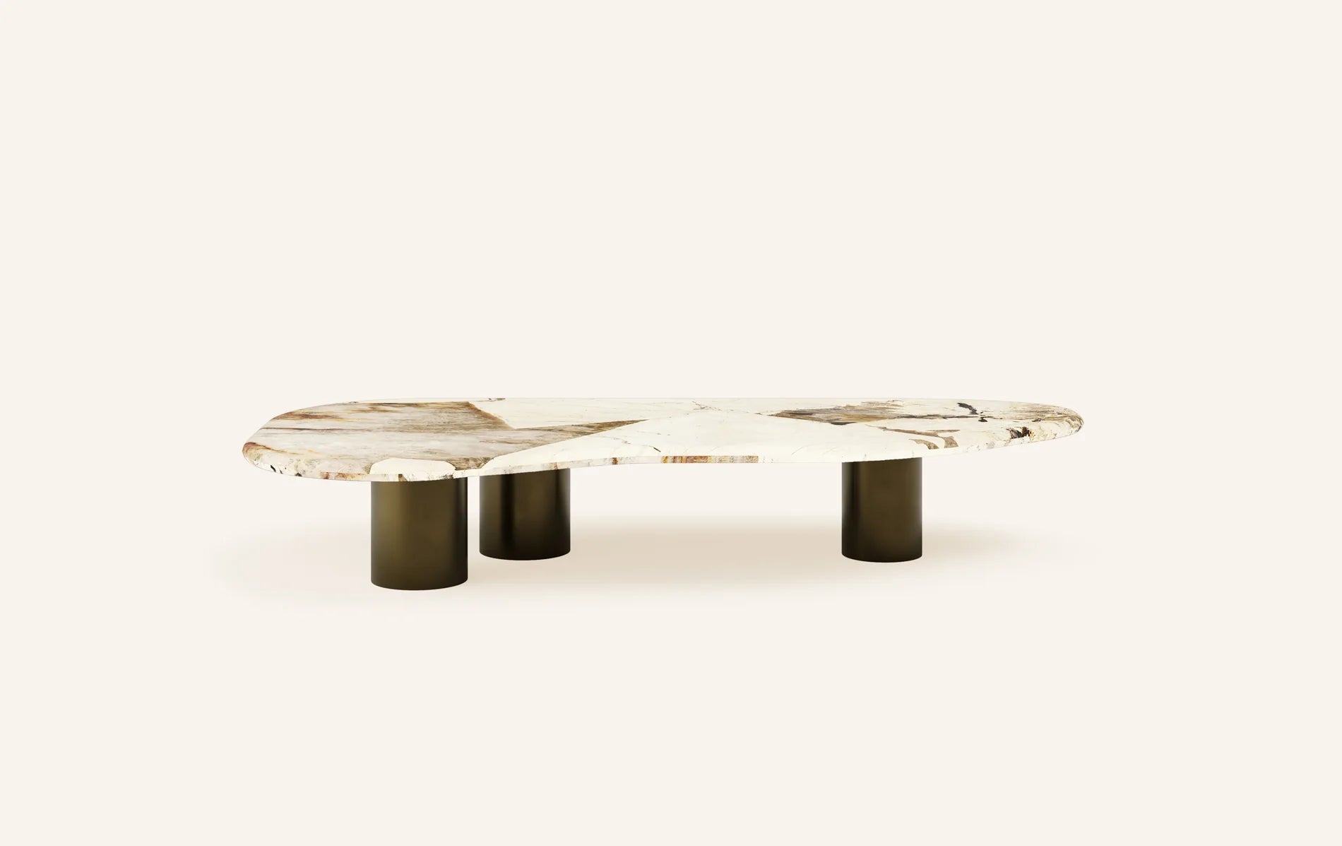 Patagonia Oval Coffee Table - Elsa Home And Beauty