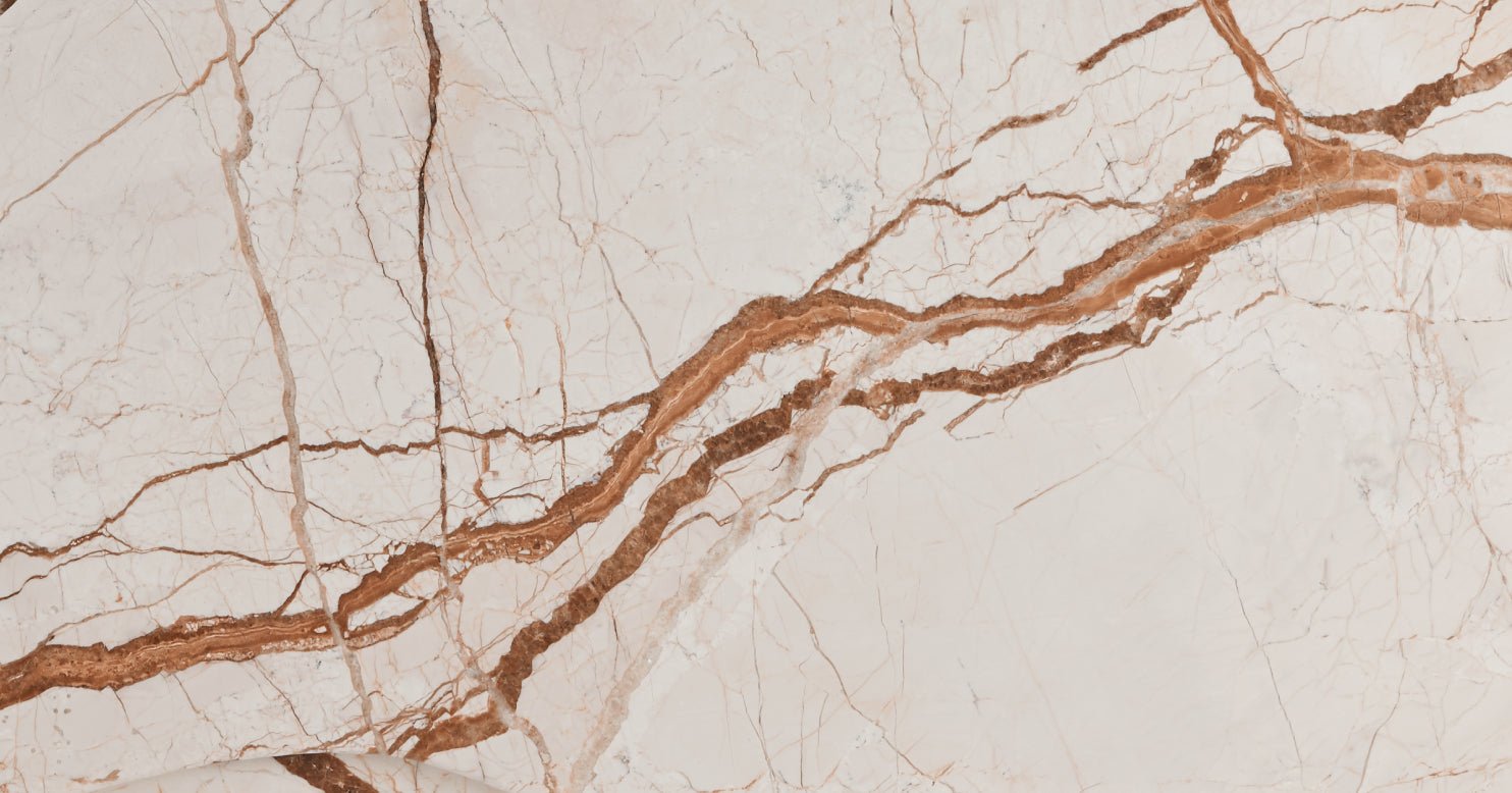 Wavy Mid Century Modern Marble Coffee Table - Elsa Home And Beauty