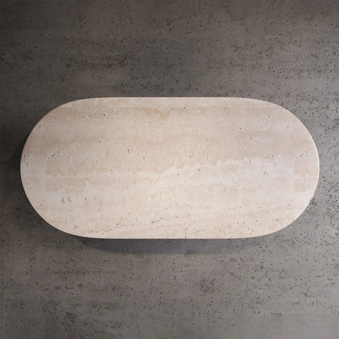 Travertine Dining Table