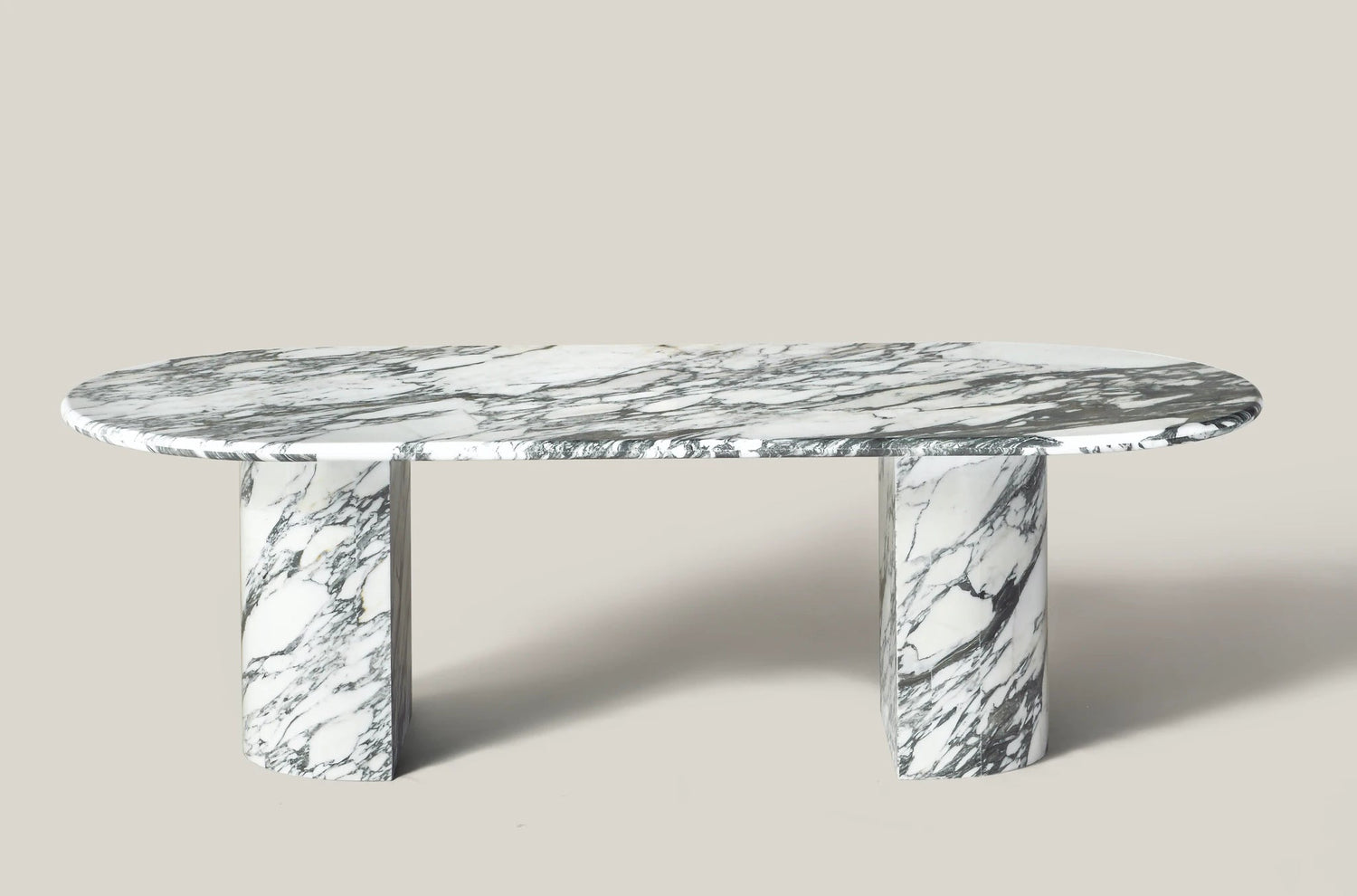 Arabescato Oval Dining Table