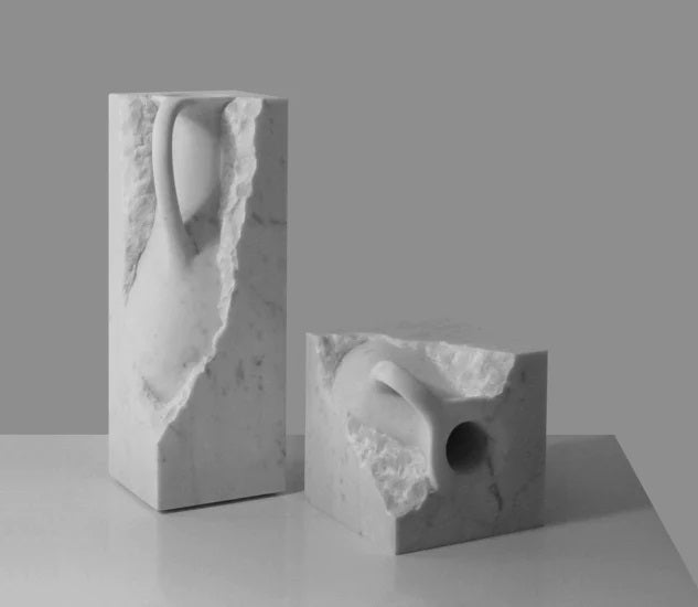 Carrara Flower Vase - Elsa Home And Beauty