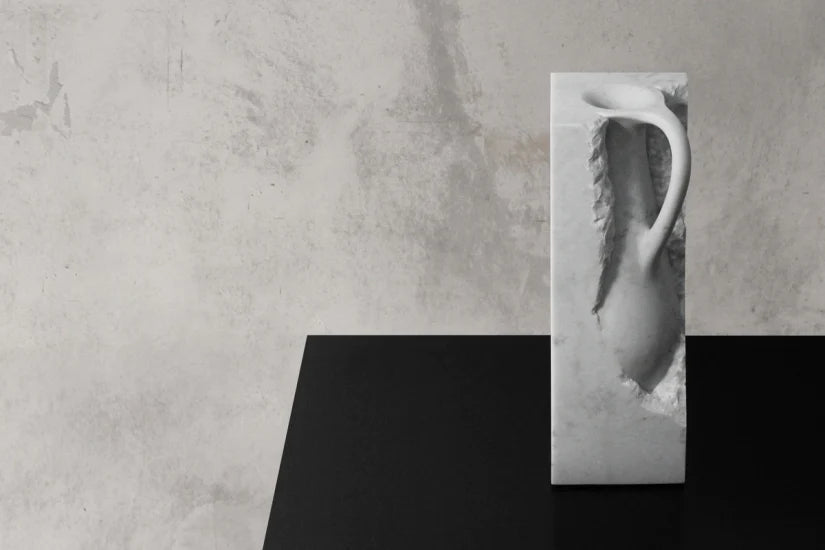 Carrara Flower Vase - Elsa Home And Beauty