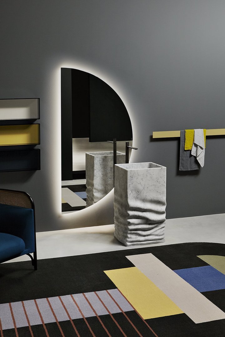 Carrara Freestanding Washbasin - Elsa Home And Beauty