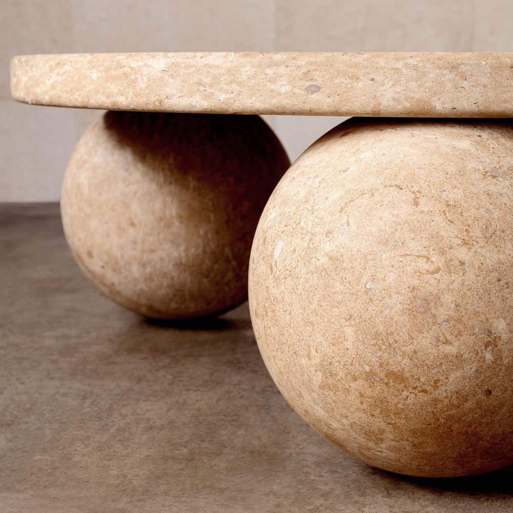 Travertine Coffee Table