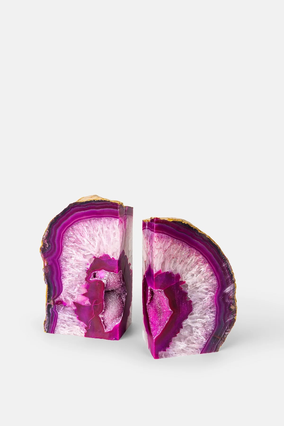 Luxurious Agate Bookends - Elsa Home And Beauty