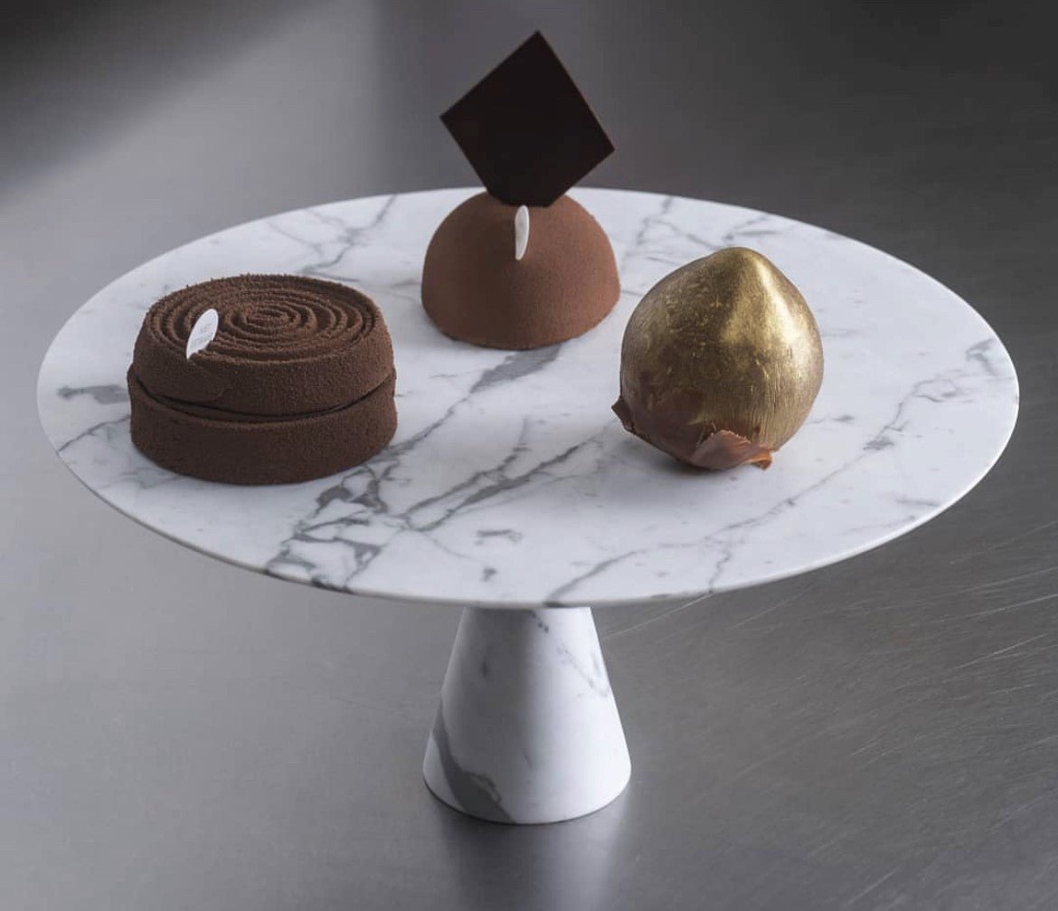 Marble Cake Stand - Elsa Home And Beauty