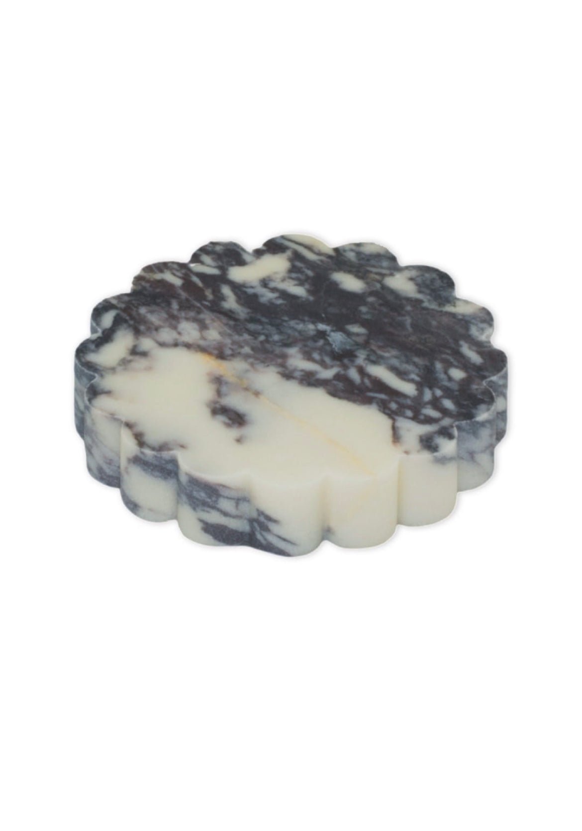 Marble Flower Shaped Coaster - Elsa Home And Beauty