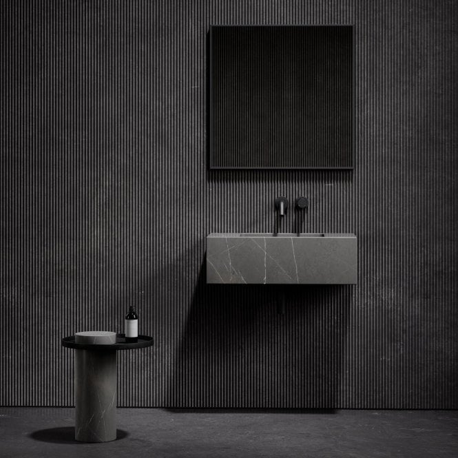 Nero Marquina Wall Mount Basin - Elsa Home And Beauty