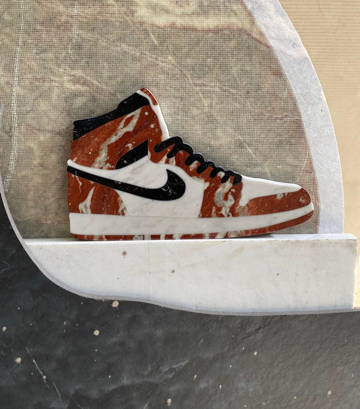 Nike Marble Platter & Decorative Piece - Elsa Home And Beauty