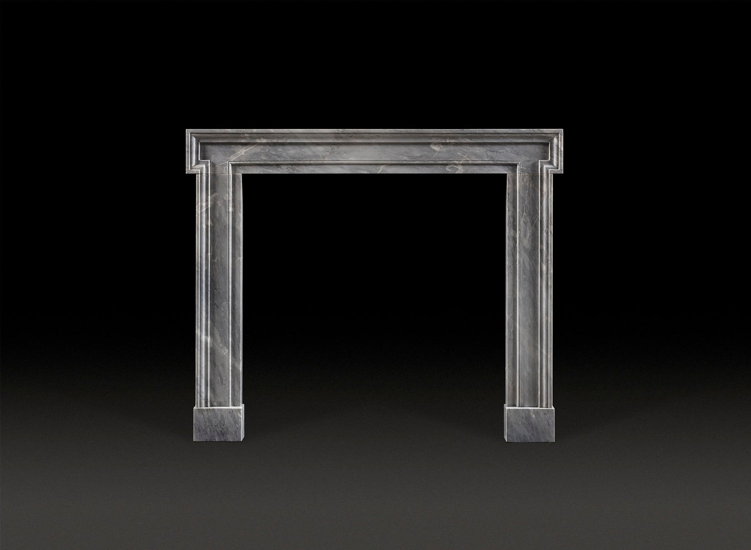 Percey Fireplace Mantle in Bardiglio - Elsa Home And Beauty