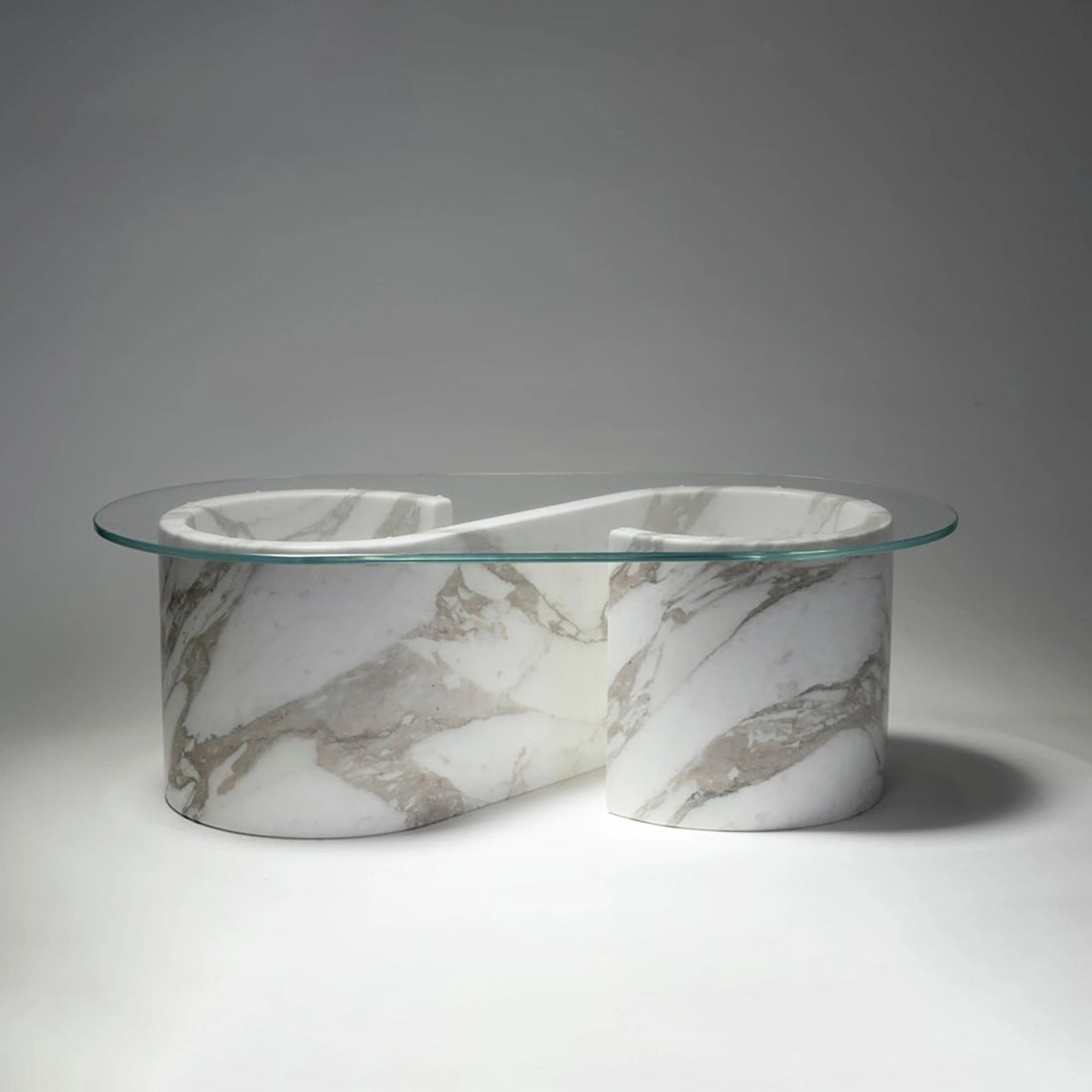 Serenity Coffee Table in Calacatta Marble - Elsa Home And Beauty