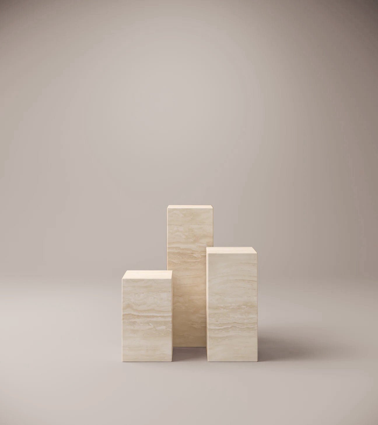 Travertine Plinths | Marble Table Sydney