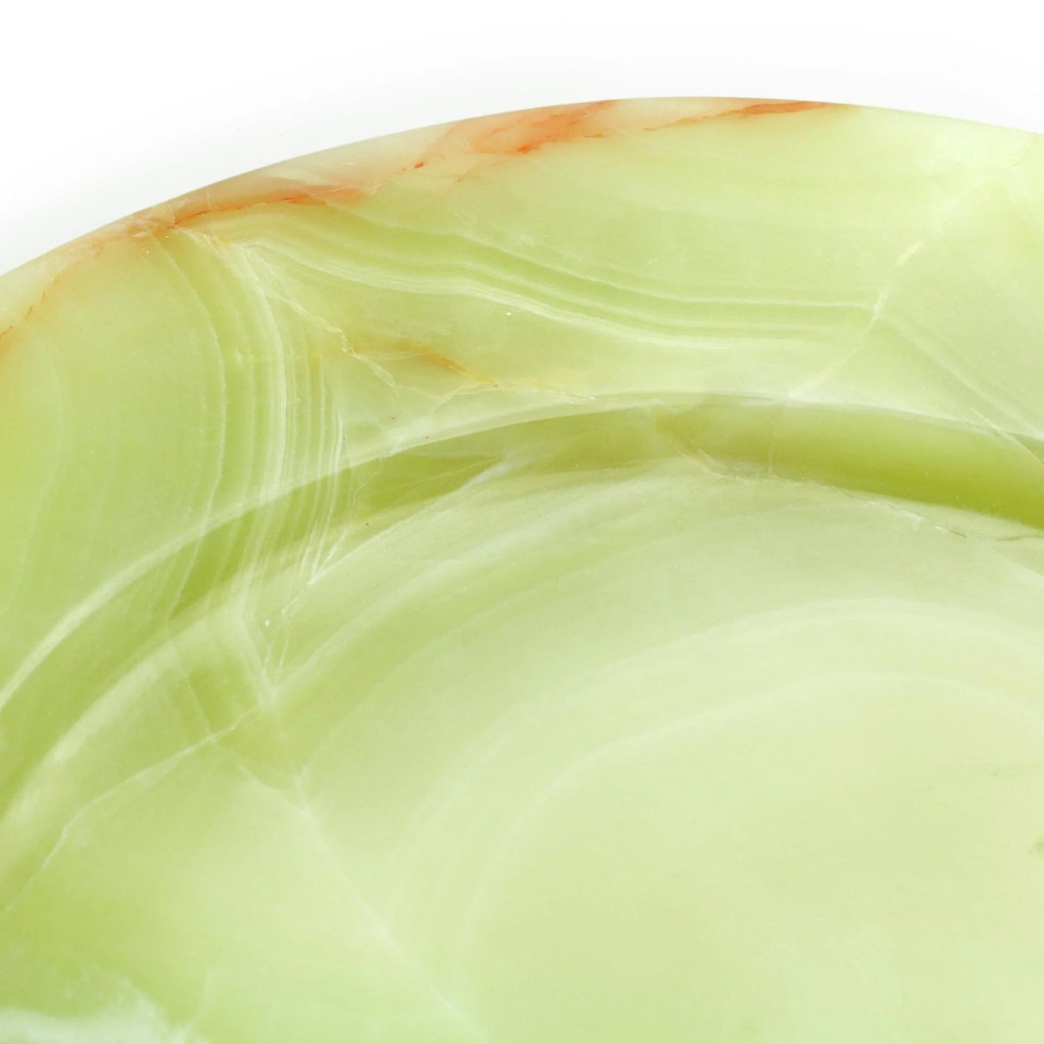 Verde Onyx Carved Serving Plate - Elsa Home And Beauty