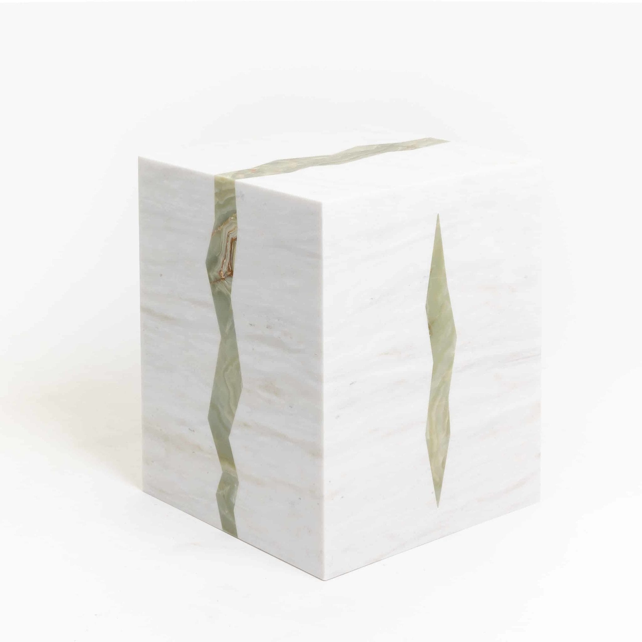 Verde Onyx Side Table - Elsa Home And Beauty