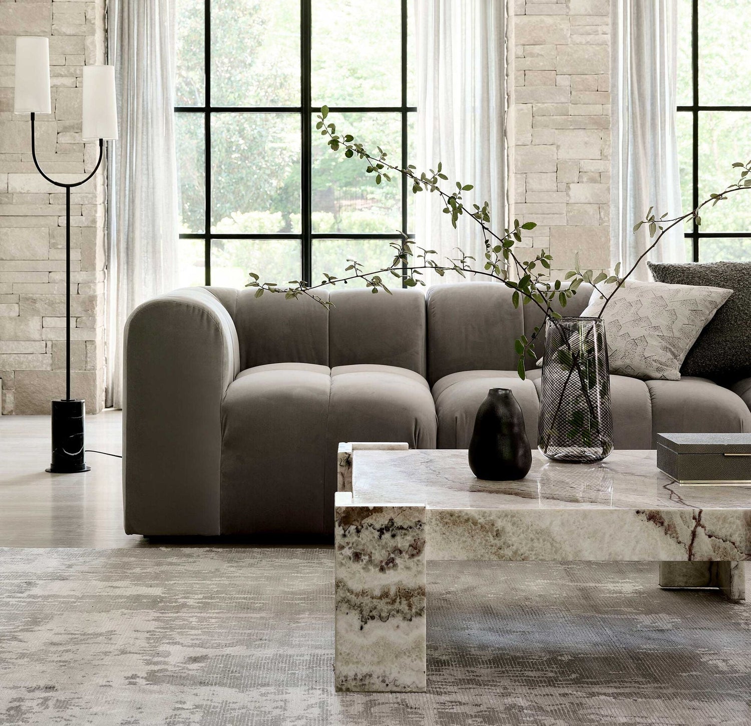 Onyx Square Coffee Table