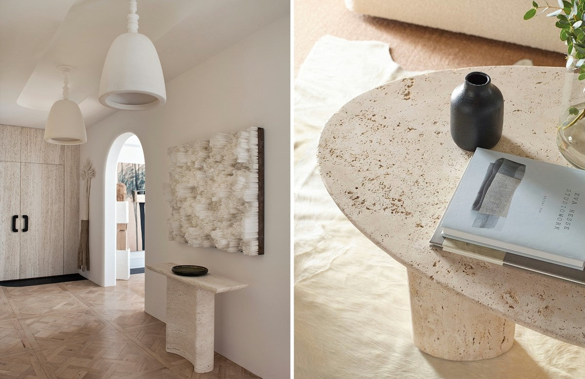 Travertine vs Marble