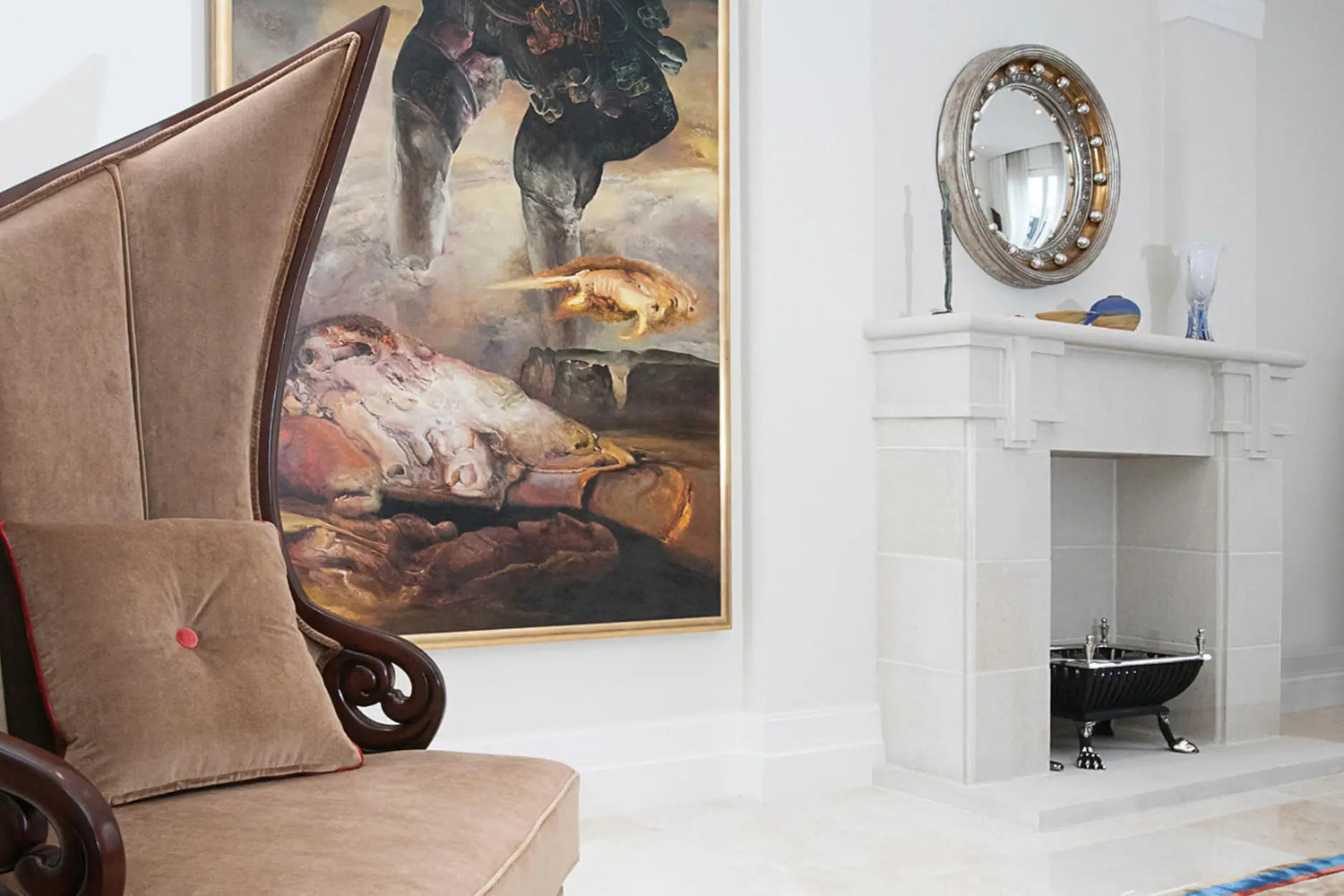 Art Deco Fireplace Mantels: Timeless Design for the Modern Home - Elsa Home And Beauty