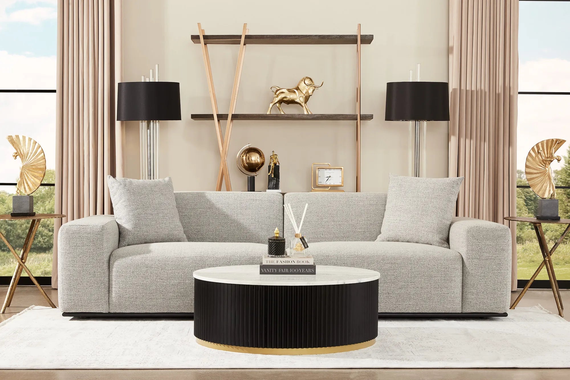Mastering the Blend: How to Pair Marble Furniture with Other Materials - Elsa Home And Beauty
