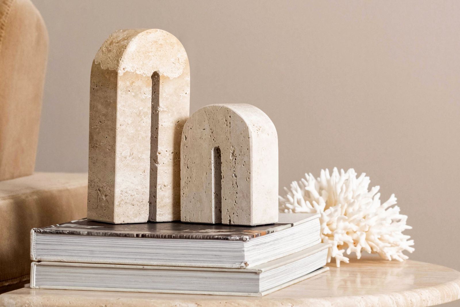Travertine Neutral Decor