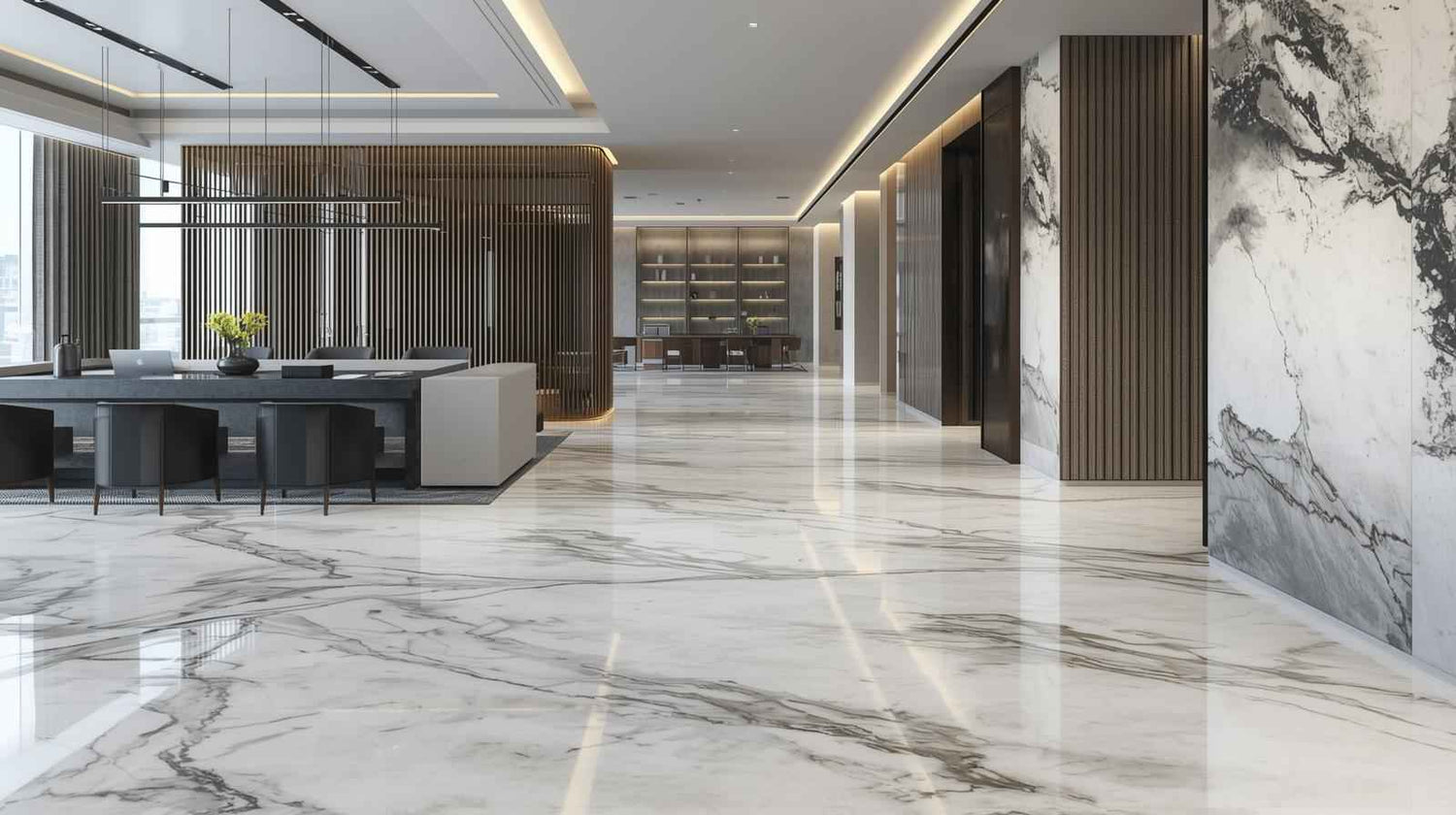 The Advantages of Using Marble in Corporate Office Design - Elsa Home And Beauty