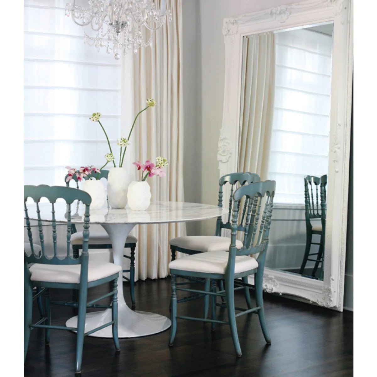 White Marble Dining Table