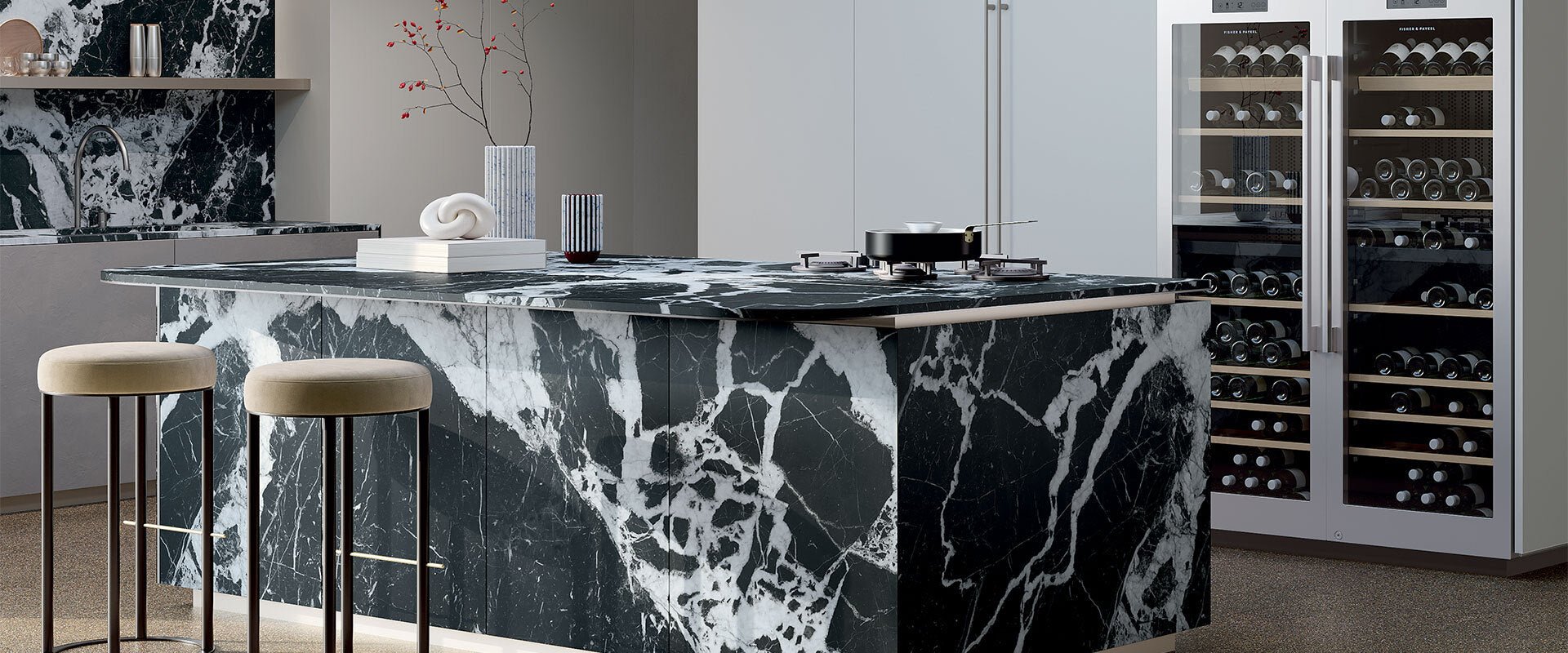 The Growing Popularity of Black Marble Kitchens: Why They're Worth Considering - Elsa Home And Beauty