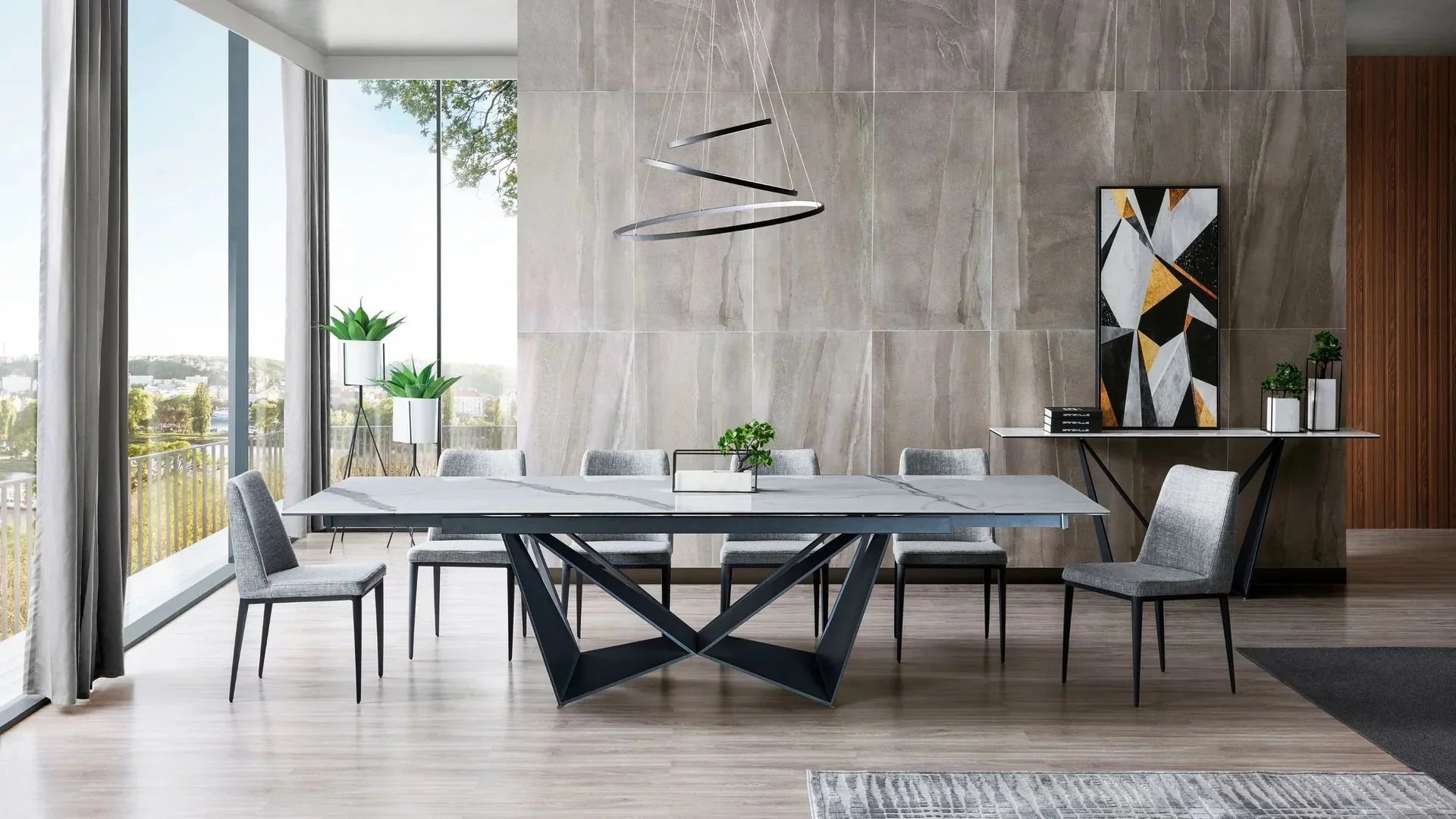 Natural Stone Dining Table