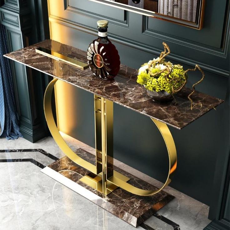 The Top 5 Marble Console & Hallway Tables You Must Consider in 2023 - Elsa Home And Beauty