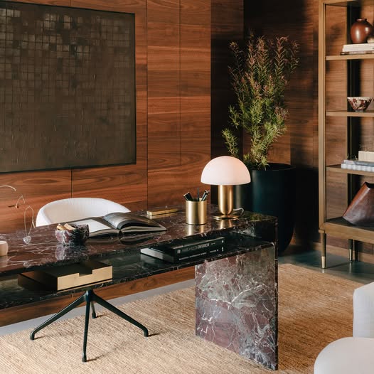 Why Designers Specify a Marble Desk for High-Performance Workspaces - Elsa Home And Beauty