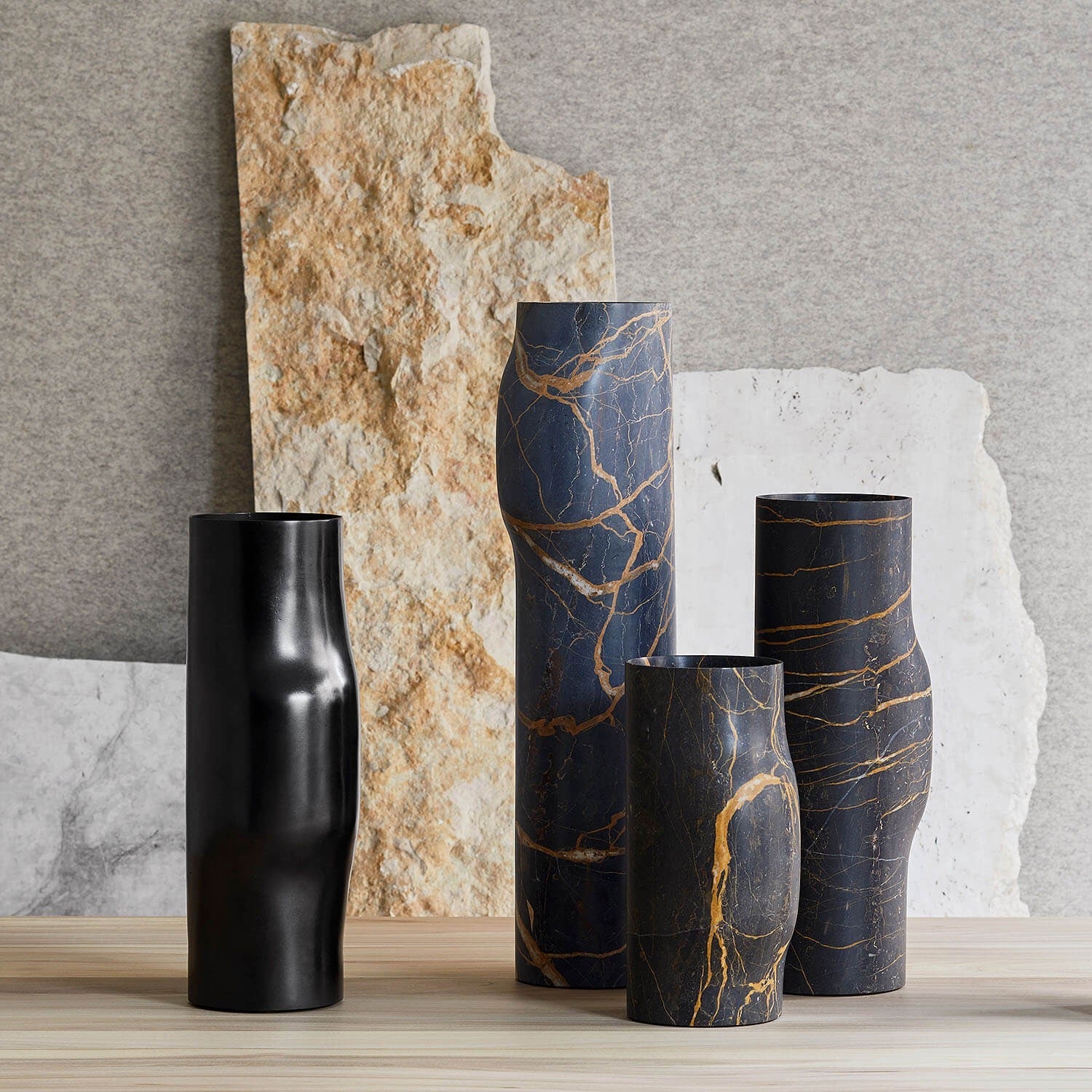 Marble Vases - Elsa Home And Beauty