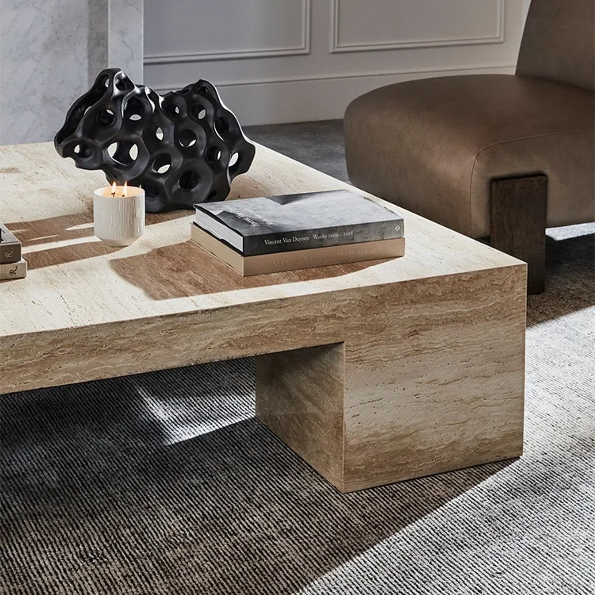 Calacatta Viola Alpina Coffee Table - Elsa Home And Beauty