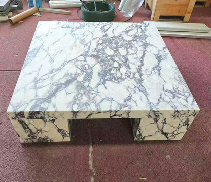 Calacatta Viola Alpina Coffee Table - Elsa Home And Beauty