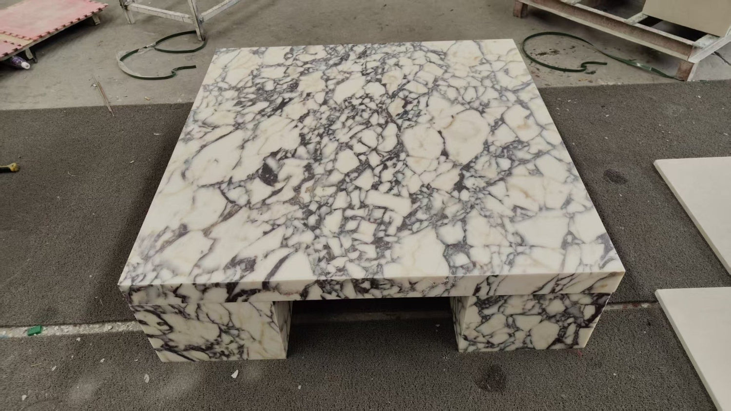 Calacatta Viola Alpina Coffee Table - Elsa Home And Beauty