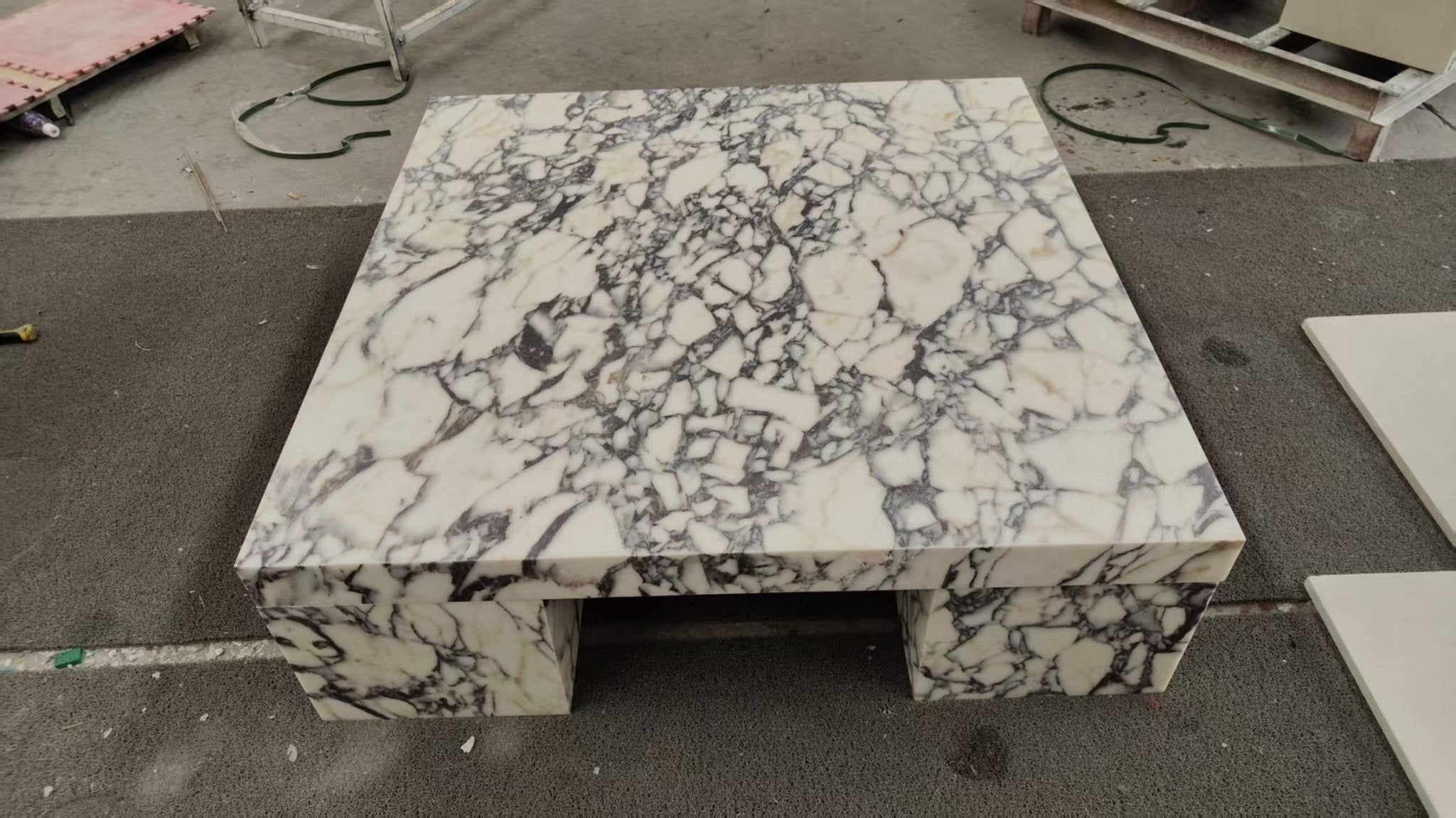 Calacatta Viola Alpina Coffee Table - Elsa Home And Beauty