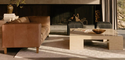 Calacatta Viola Alpina Coffee Table - Elsa Home And Beauty