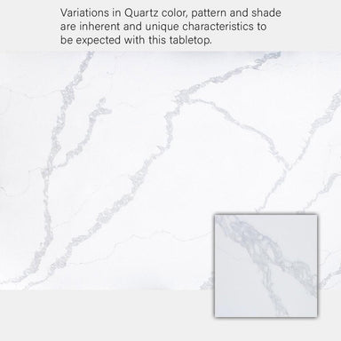 Faux Marble Top Dining Table Tulip Table Elsa Home And Beauty - Main Image