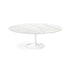 Faux Marble Top Dining Table | Tulip Table - Elsa Home And Beauty