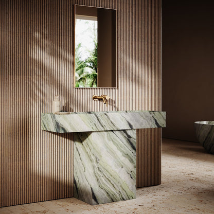 Jade Green Marble Vanity - Elsa Home And Beauty