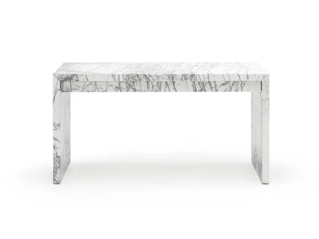New York Marble Modern Office Desk - Elsa Home And Beauty