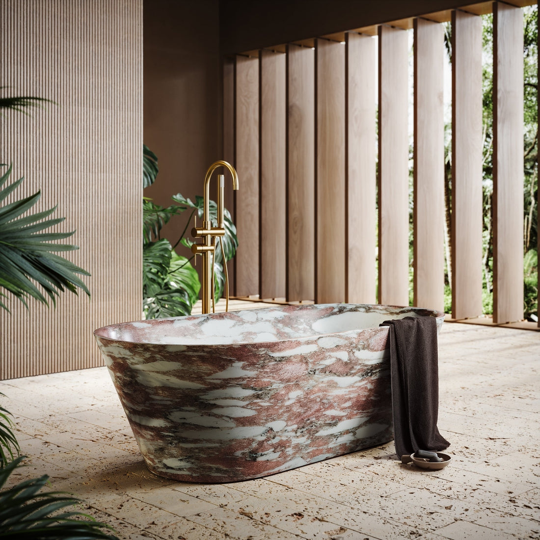 Norwegian Rose Bathtub - Elsa Home And Beauty