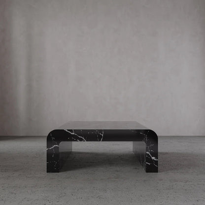 Alessia Coffee Table in Nero Marquina - Elsa Home And Beauty