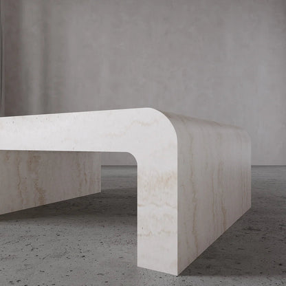 Travertine cream Coffee Table